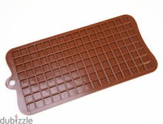 Mini Square Silicone Chocolate Mold, 20x10cm