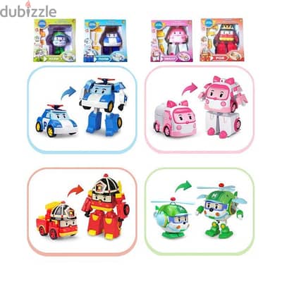 Robocar Poli Transforming Car & Accessories