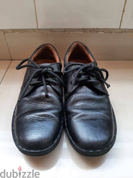 Black Shoes, Original Clark made in Portugal, Size 42 2