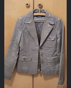leather jacket 40 42 جاكيت جلد 0