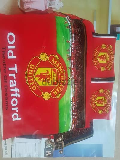 barcelona ،real ,man united bed cover