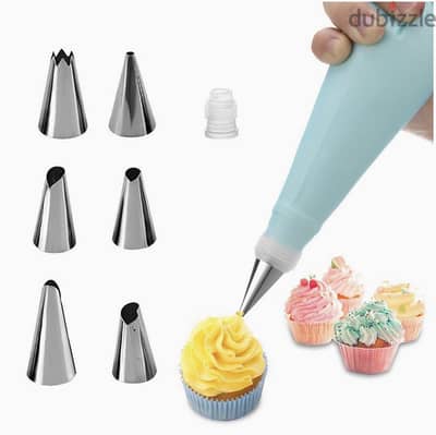 Silicone Icing Bag Decorating Set