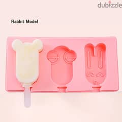 Silicone Rabbit Shape Popsicle Mold