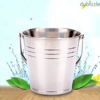 Stainless Steel Ice Bucket, 15x15cm