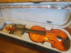 new violin 4/4 in box