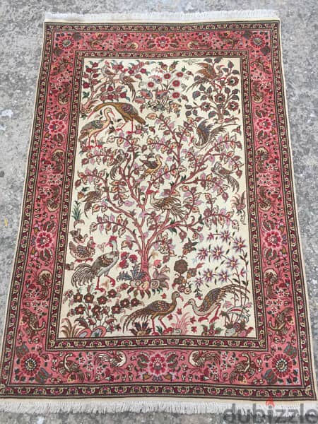 سجاد عجمي. تبريز جوهر50رج. persian Carpet. Hand made 0