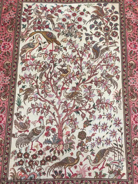 سجاد عجمي. تبريز جوهر50رج. persian Carpet. Hand made 3