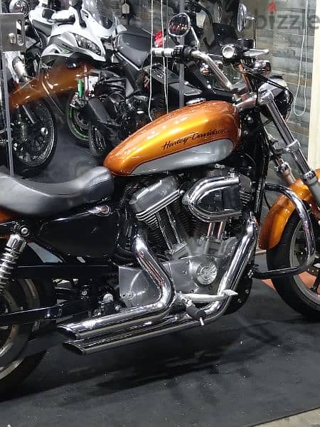 Harley davidson sportster xL883L superlow model 2014 abs keyless 7