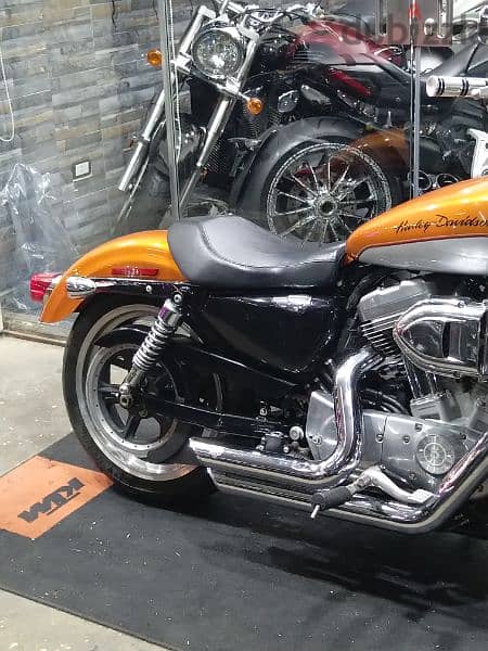 Harley davidson sportster xL883L superlow model 2014 abs keyless 8