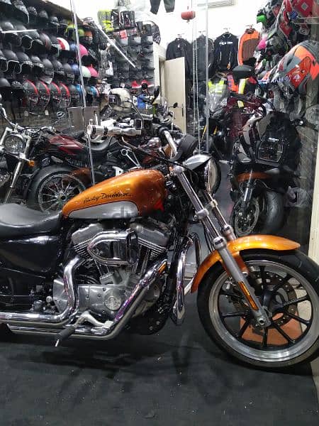 Harley davidson sportster xL883L superlow model 2014 abs keyless 9