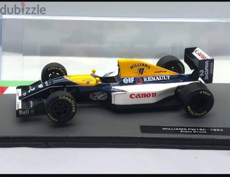 Alain Prost Williams FW15C ('93) diecast car model 1;43. 6