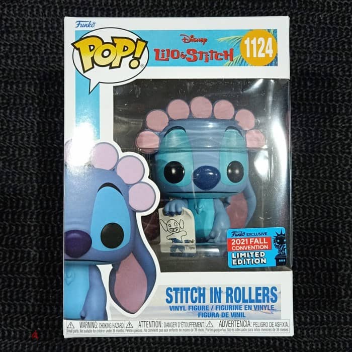 Funko POP! Disney Lilo & Stitch - Stitch in Rollers #1124 Exclusive 