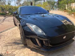 Jaguar f-type 2017 black supercharger