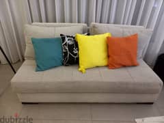 Grey sofa 160×110cm 350 0