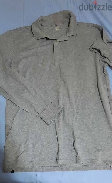 polo tshirt grey size M 3