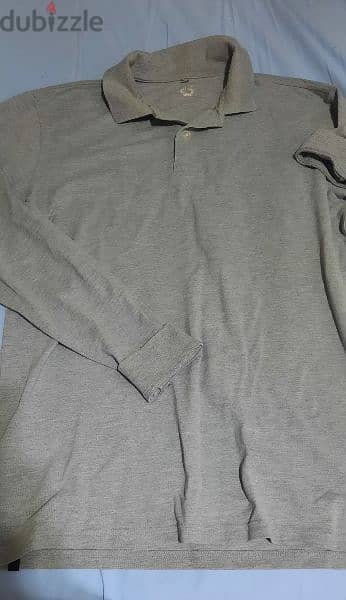 polo tshirt grey size M 4