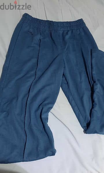 pants coton blue color. بنطلون قطن 0