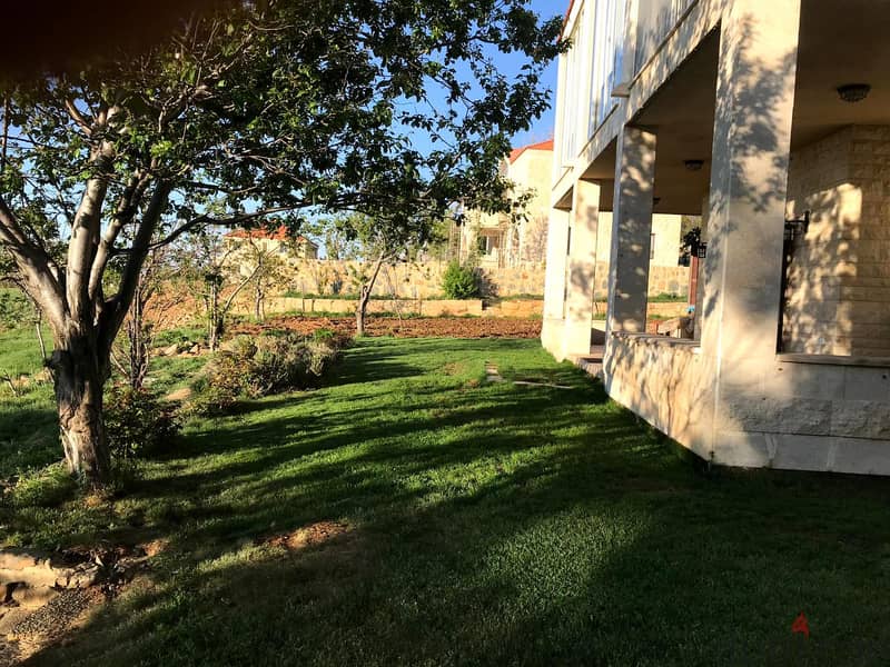 L12315-300 SQM Furnished Villa with 1300 SQM Land for Sale in Laqlouq 6