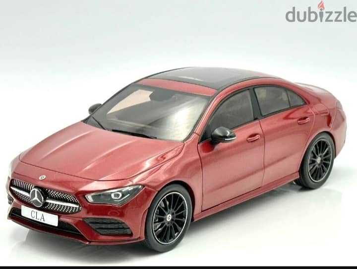 Mercedes  CLA (2019) diecast car model 1;18. 1