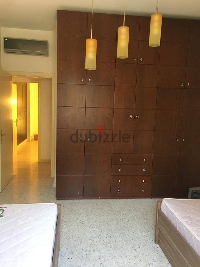 200m2 furnished apartment+ 200m2 terrace in for rent in Horsh Tabet 1