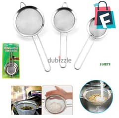 Stainless Steel Strainer Set Of 3 0