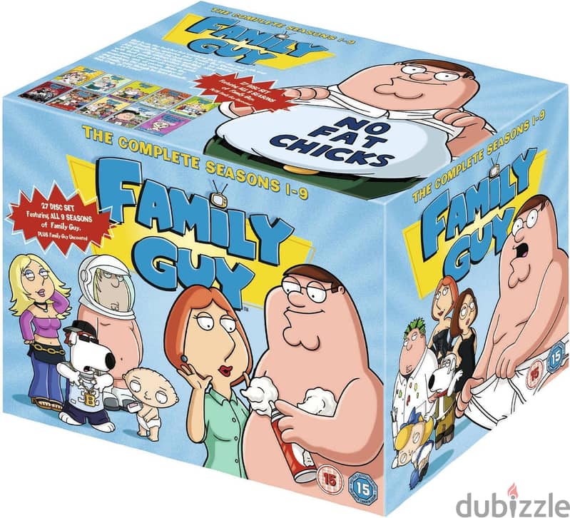 Family Guy - Complete Seasons 1-9 plus bonus DVD Box Set 3