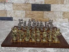 شطرنج طاولة خشب 0
