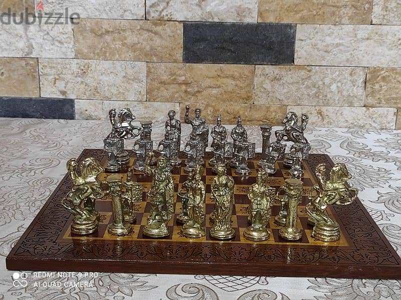 شطرنج طاولة خشب 0
