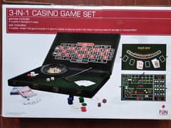 3in1 casino game set