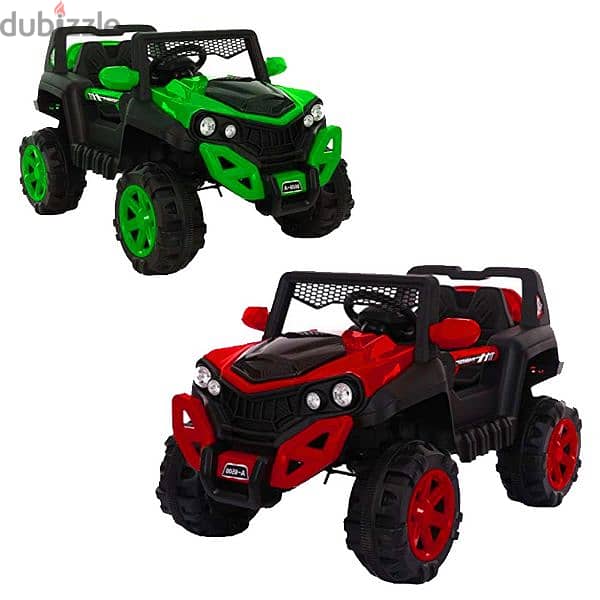 Baby 12V Battery Operated jeep with opening door and LED light 0