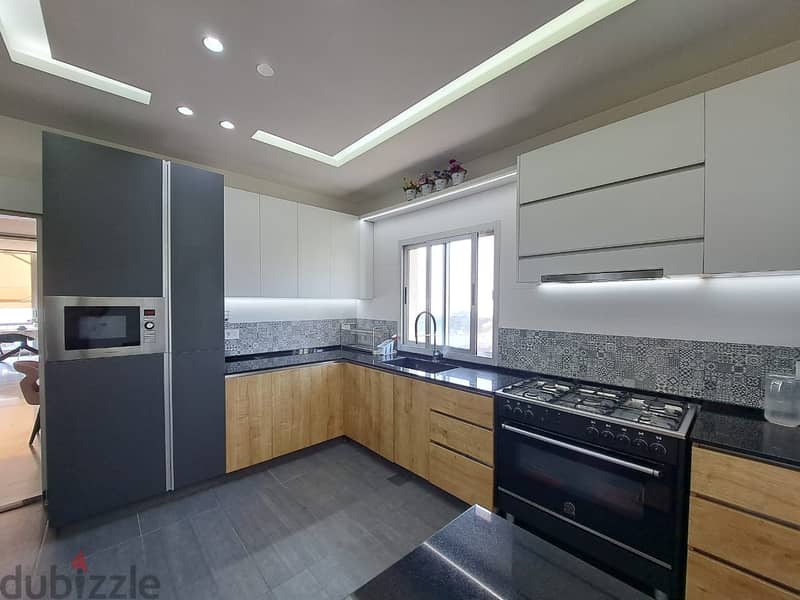 Stunning Furnished Duplex for Sale in Dik El Mehdiدوبلكس 320 م باطلالة 2