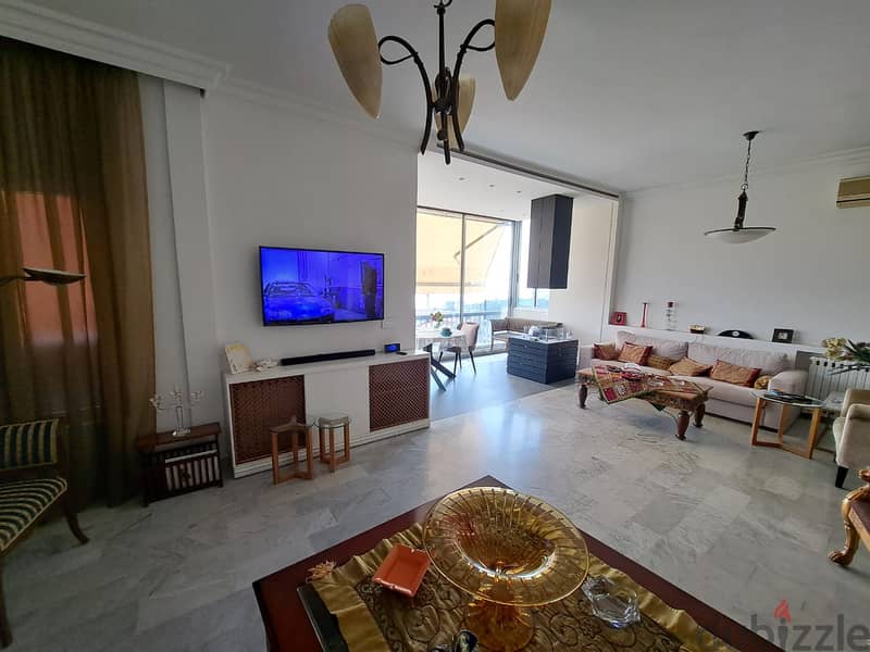 Stunning Furnished Duplex for Sale in Dik El Mehdiدوبلكس 320 م باطلالة 6