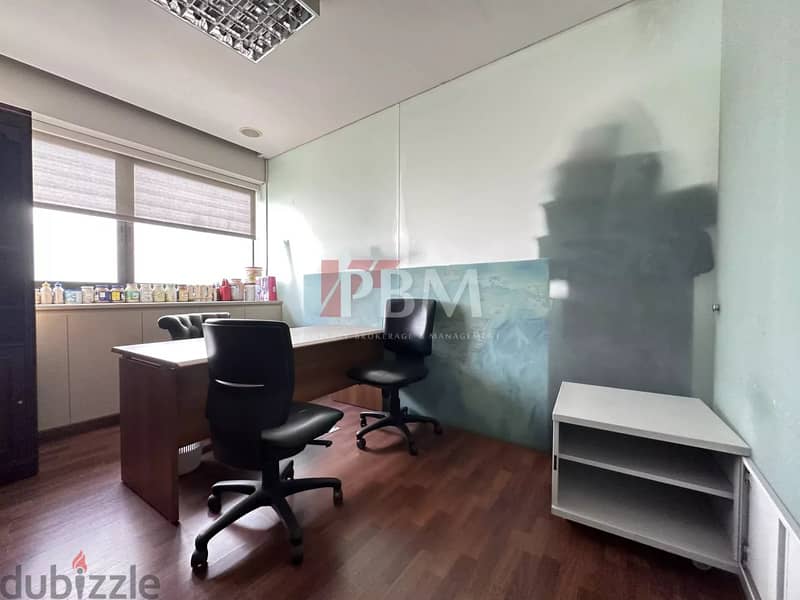 Amazing Furnished Office For Rent In Achrafieh | High Floor | 60 SQM | 2