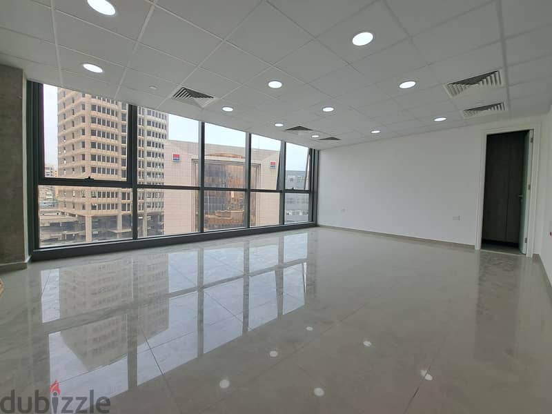 L12331-72 SQM Office for Rent In A Well Known Tower In Dekweneh 1