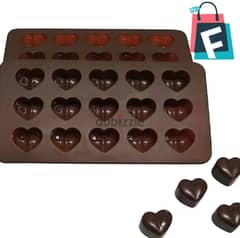 Mini Heart Silicone Chocolate Mold