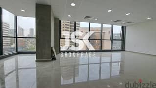 L12331-72 SQM Office for Rent In A Well Known Tower In Dekweneh