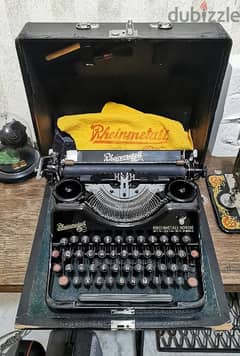 Rheinmetall Portable Typewriter / dactylo
 آلة كاتبة / دكتيلو 0