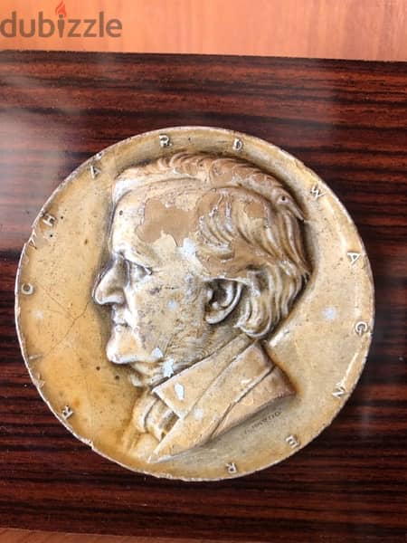 Ultra Rare original Medal Molds STRAUSS & WAGNER signed A. Hartig 1