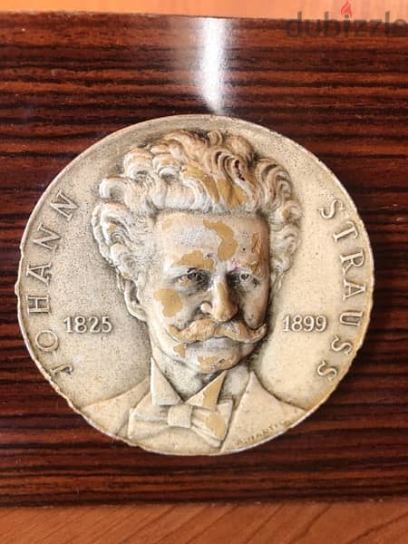 Ultra Rare original Medal Molds STRAUSS & WAGNER signed A. Hartig 2