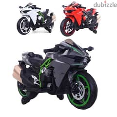 Ninja 12V4.5A Battery Powered H2 Sports Ride On Motorcycle 0