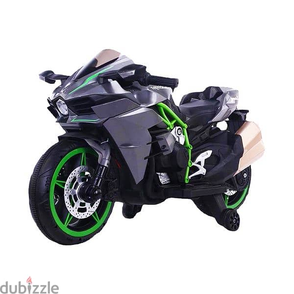 Ninja 12V4.5A Battery Powered H2 Sports Ride On Motorcycle 2