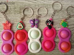 dimple popits keyholders 1 for 3$ 0