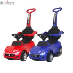 3-in-1 Ride on Push Car Stroller Sliding Car with Sound and light 0
