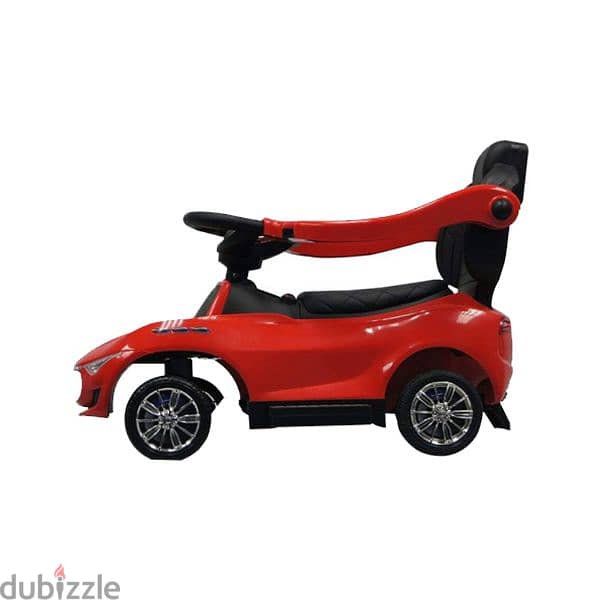 3-in-1 Ride on Push Car Stroller Sliding Car with Sound and light 2