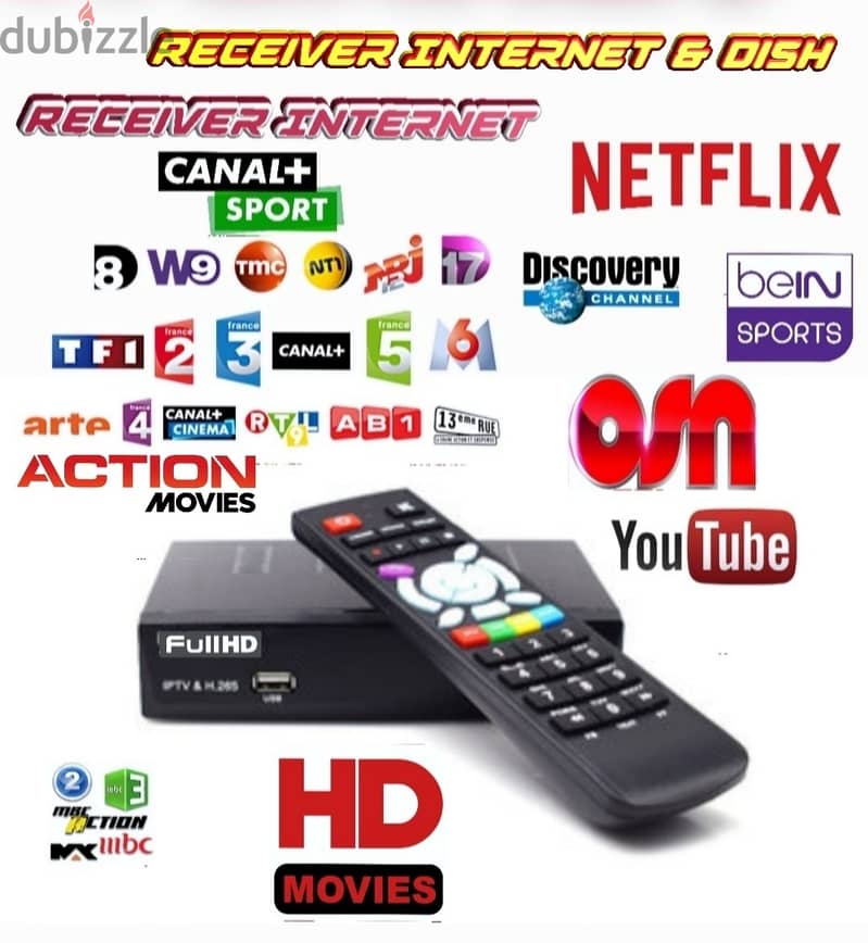 TV SATELLITE DISH & RECEIVERS NETWORK WIFI (ستلايت و رسفيرات إنترنت ) 5