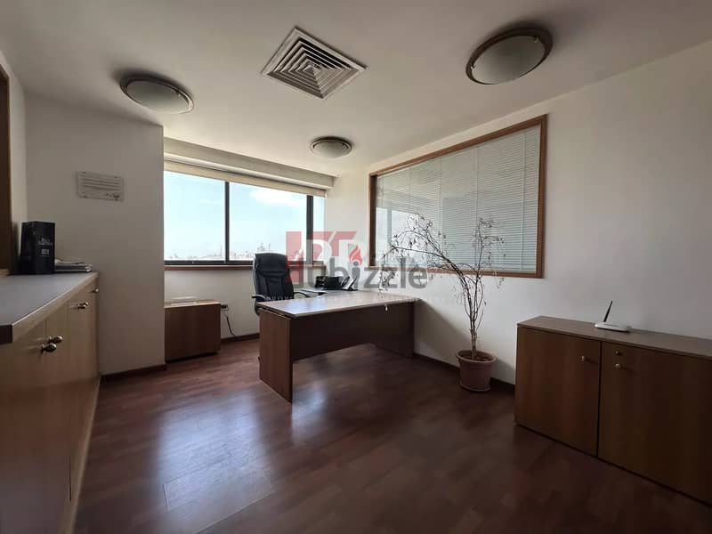 Amazing Furnished Office For Rent In Achrafieh | High Floor | 90 SQM | 3