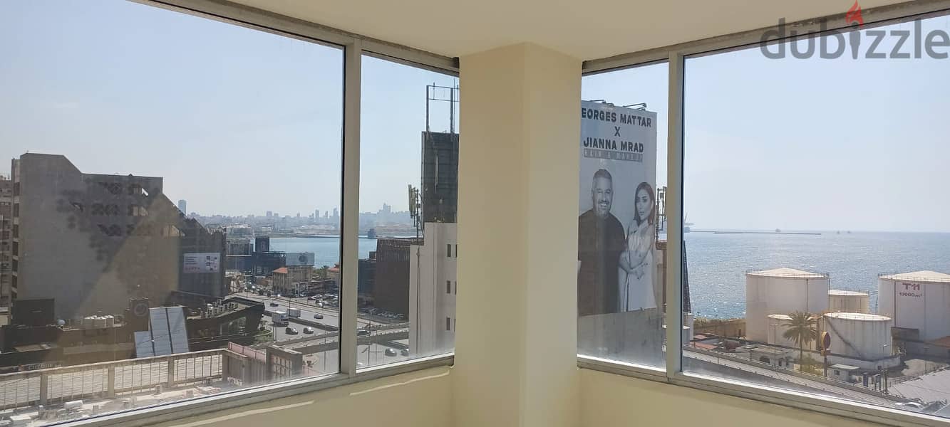 L12334-Office With Seaview for Rent in a Prime Location in Antelias 2