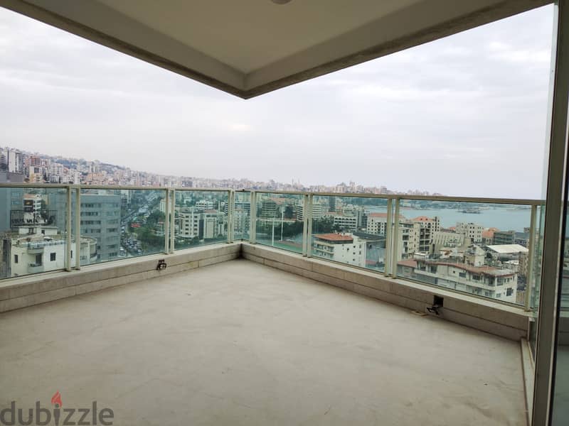 L12336-Duplex with 185 SQM Roof & Sea View for Sale in Jounieh 8