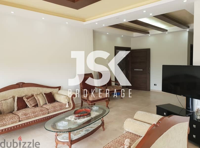 L12340-Furnished Apartment for Rent In Chikhane with a Small Terrace 0