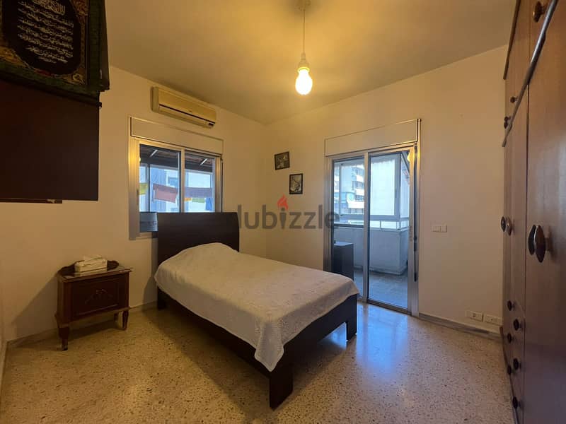 L12343-Unfurnished Apartment with City View for Sale in Badaro 1